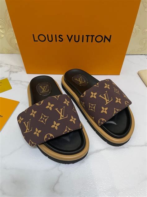 lv men slippers|louis vuitton mule.